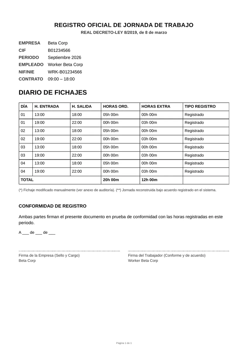 PDF consolidado de plantilla (un trabajador por página).